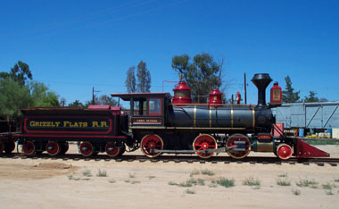 Grizzly Flats locomotive No. 2 is a Mogul type locomotive (Richard Boehle photo)