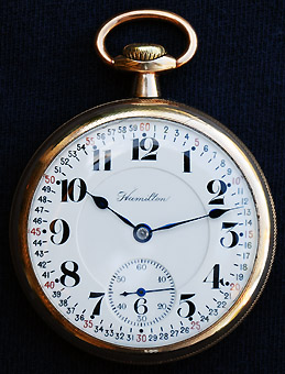 hamilton pocket watch serial numbers for date of watch