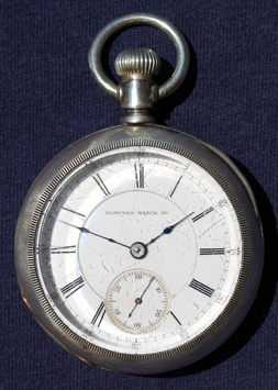 hampden pocket watch serial number