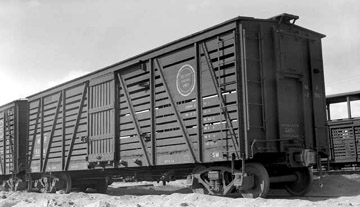 Missouri Pacific car, Denver Public Library. Call Number: OP-13219