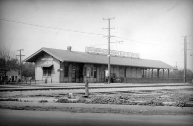 Southern Pacific Lankershim Station, 1927, LA DWP Photo Collection