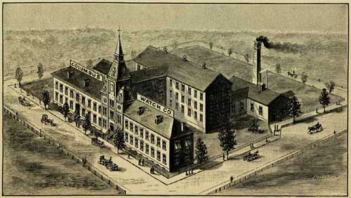 Columpus Watch Company Factory at Columbus, Ohio (from Henry G. Abbott)