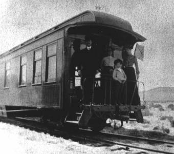 C&C Business Car No. 10 after 1903 (Nevada State Railroad Museum Collection)