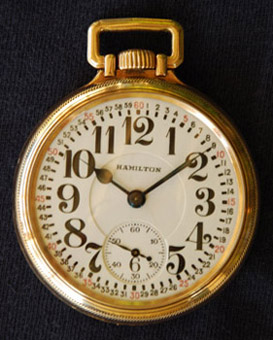 Hamilton 992e best sale pocket watch