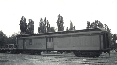 Virginia & Truckee Mail, Express, Baggage Car No. 21 built in 1907 (Richard Boehle collection)